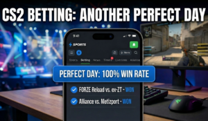 Another 100% Day — CS2Bet Predictions Stay Perfect