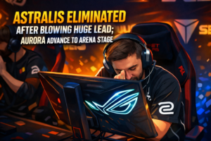 Astralis Eliminated After Blowing Huge Lead; Aurora Advance to Arena Stage