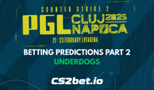 CS2Bet.io – PGL Cluj‑Napoca 2026 Betting Predictions (Part 2)