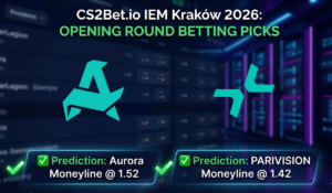 IEM Kraków 2026 — CS2Bet.io’s First Betting Predictions