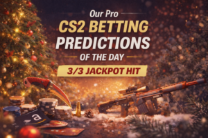 Our CS2 Christmas Parlay Hit Perfectly 3/3 on December 22th