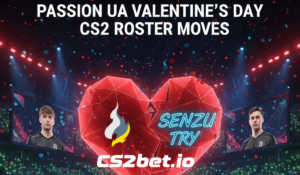 Passion UA Valentine’s Day CS2 Roster Moves — Try and Senzu in, Hallzerk out
