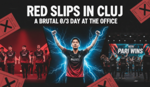 Red Slips in Cluj: A Brutal 0/3 Day at the Office