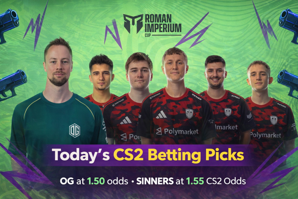 Today’s CS2 Betting Picks: OG & SINNERS in Strong Value Positions
