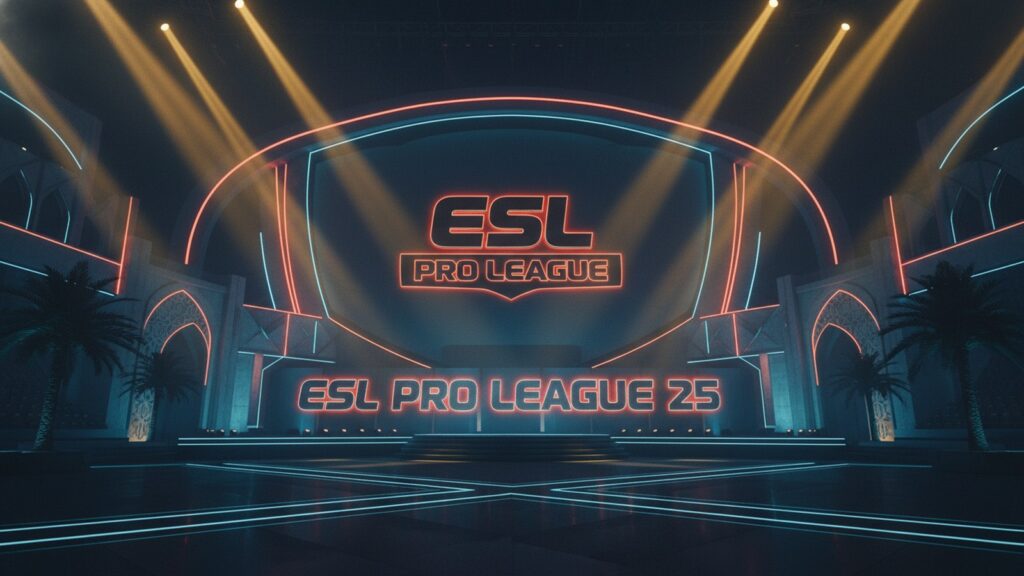 ESL Pro League Season 25 Lands in Saudi Arabia With $1.25M