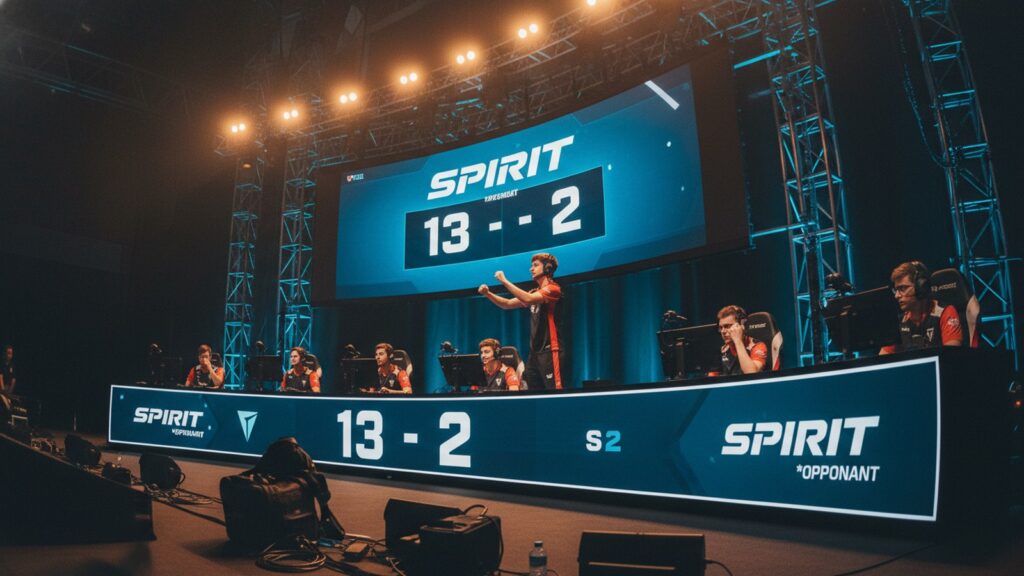 Spirit Crush MOUZ 13-3 / 13-2 to Reach PGL Astana Grand Final