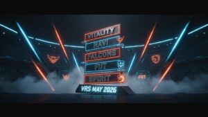 VRS May 2026: Vitality Lock No.1, FUT Crash the Top 5