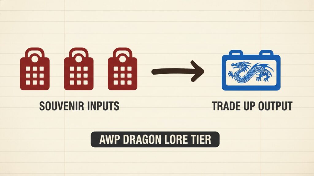 CS2 Souvenir Trade-Ups After the Update — How Cheap Major Drops Became Trade-Up Fuel