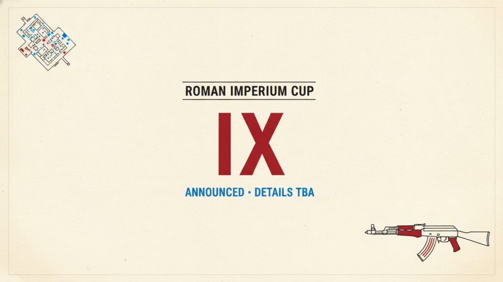 Roman Imperium Cup IX Announced — Ninth Edition of the Recurring CS2 Tournament Confirmed